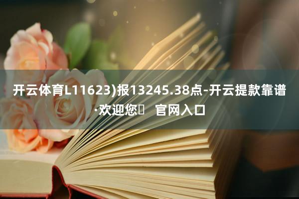 开云体育L11623)报13245.38点-开云提款靠谱·欢迎您✅ 官网入口