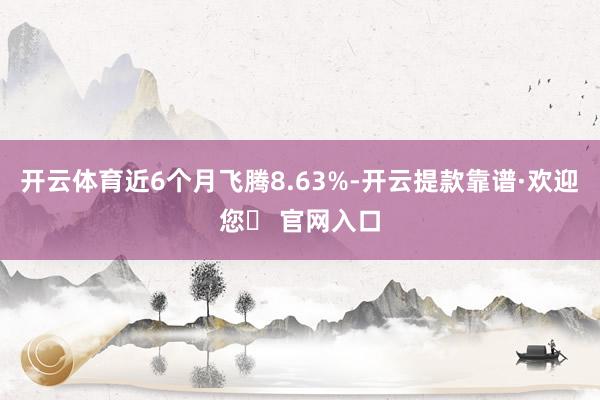 开云体育近6个月飞腾8.63%-开云提款靠谱·欢迎您✅ 官网入口